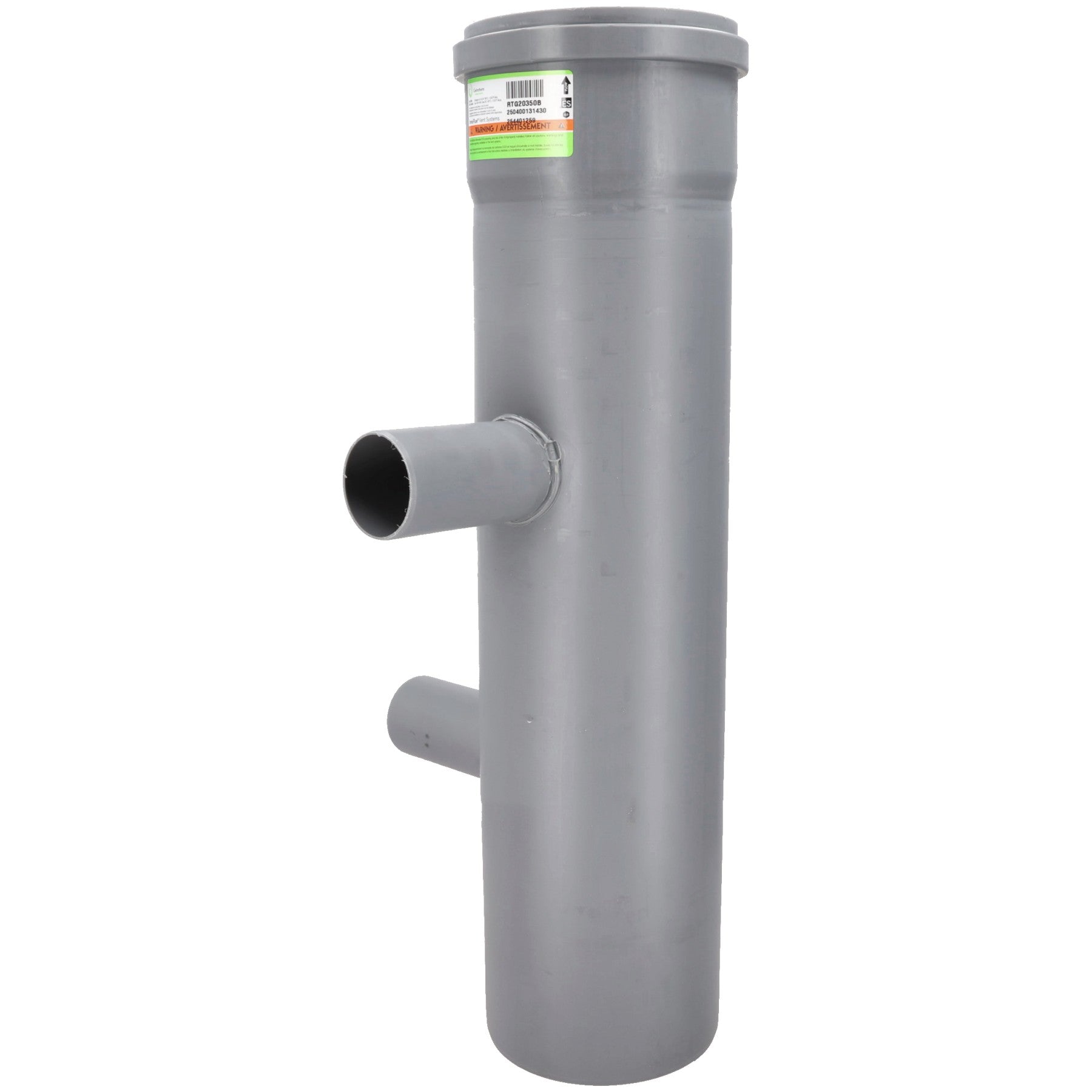 Rheem RTG20350B 6" Back to Back Intake Branch Tee