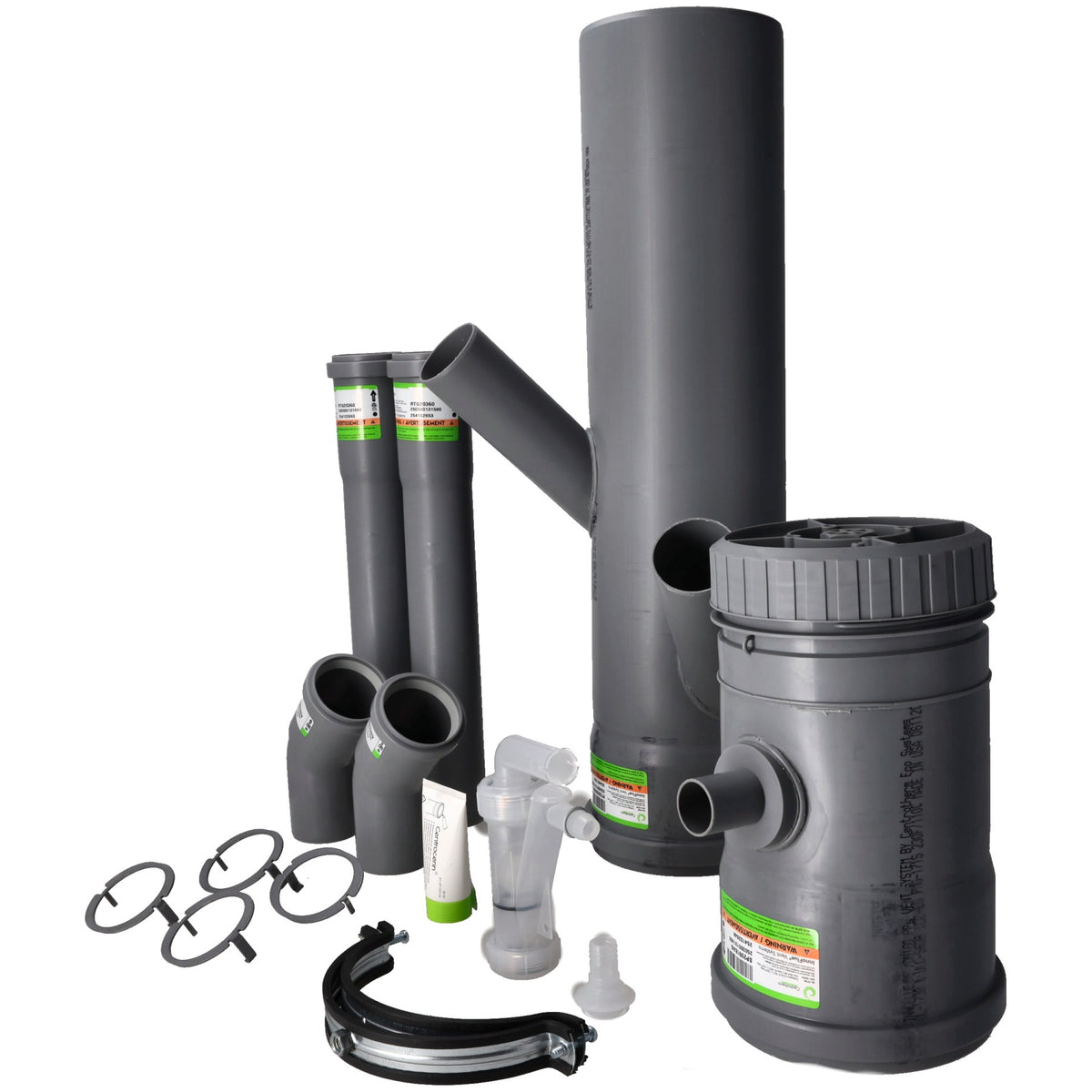 Rheem RTG20351A Ikonic 6" Back to Back Starter Exhaust Kit