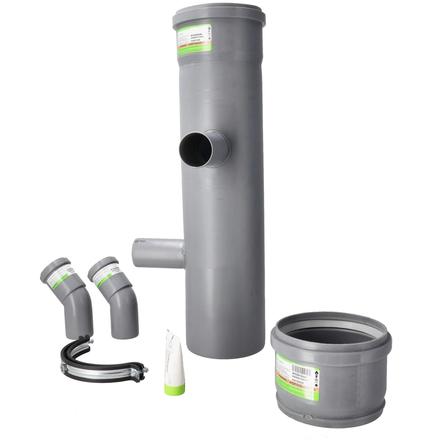 Rheem RTG20351B Ikonic 6" Back to Back Starter Intake Kit