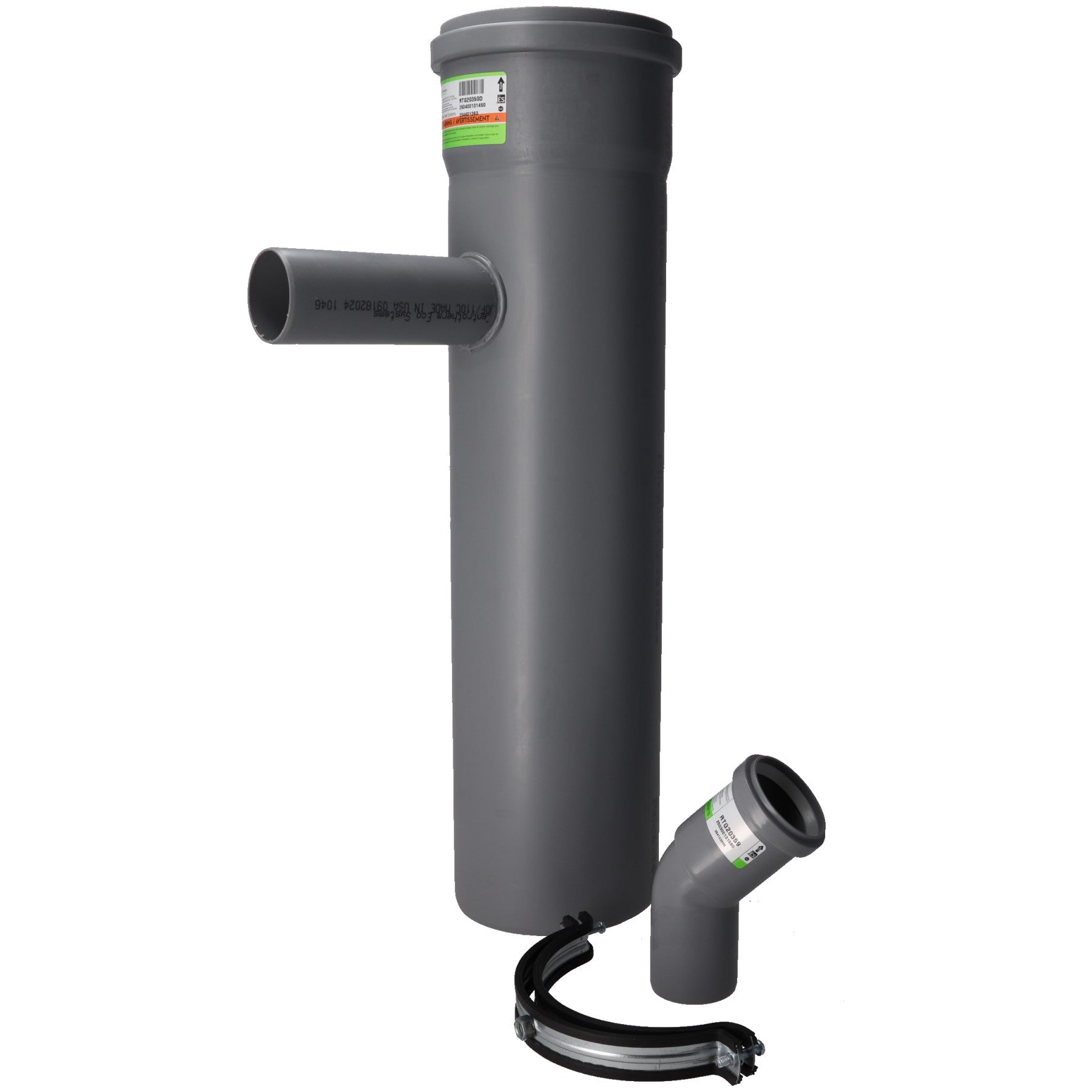 Rheem RTG20354B 6" Inline Extension Intake Kit