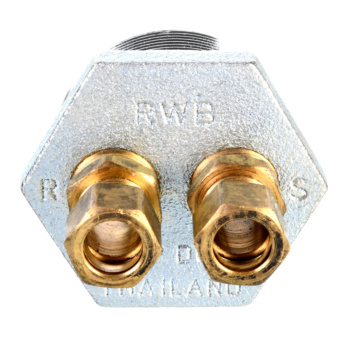 Rheem RWB14470 3-WAY Oil Tank Tap - 2 in. Mnpt X 1/2 in. Tube Return/supply