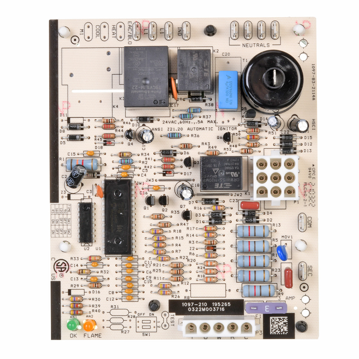 Rheem RZ195265 Control Board - Integrated