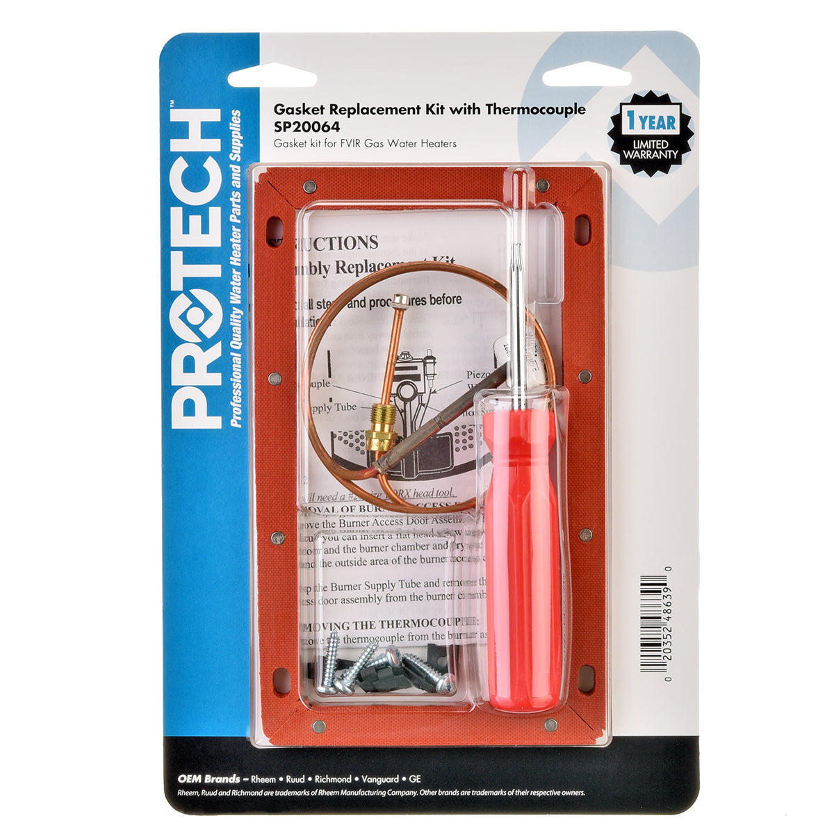 Rheem SP20064 Thermocouple - Guardian Replacement