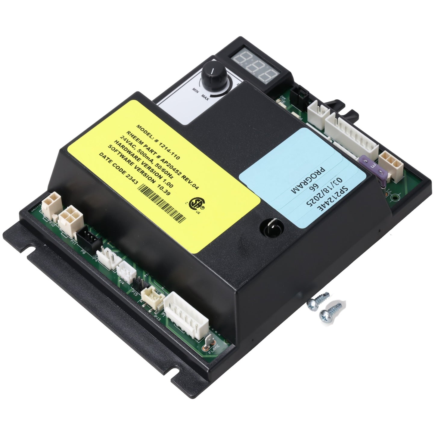 Rheem SP21244E Ignition Control - Standard Model