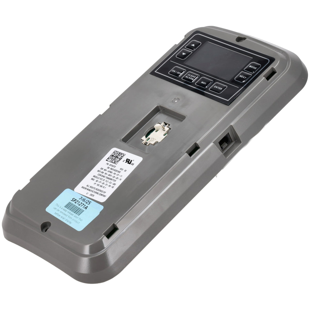 Rheem SP21271A Display Control Replacement Kit for Hpwh Gen 5 (40 Gal 240V Elements and Compressor)