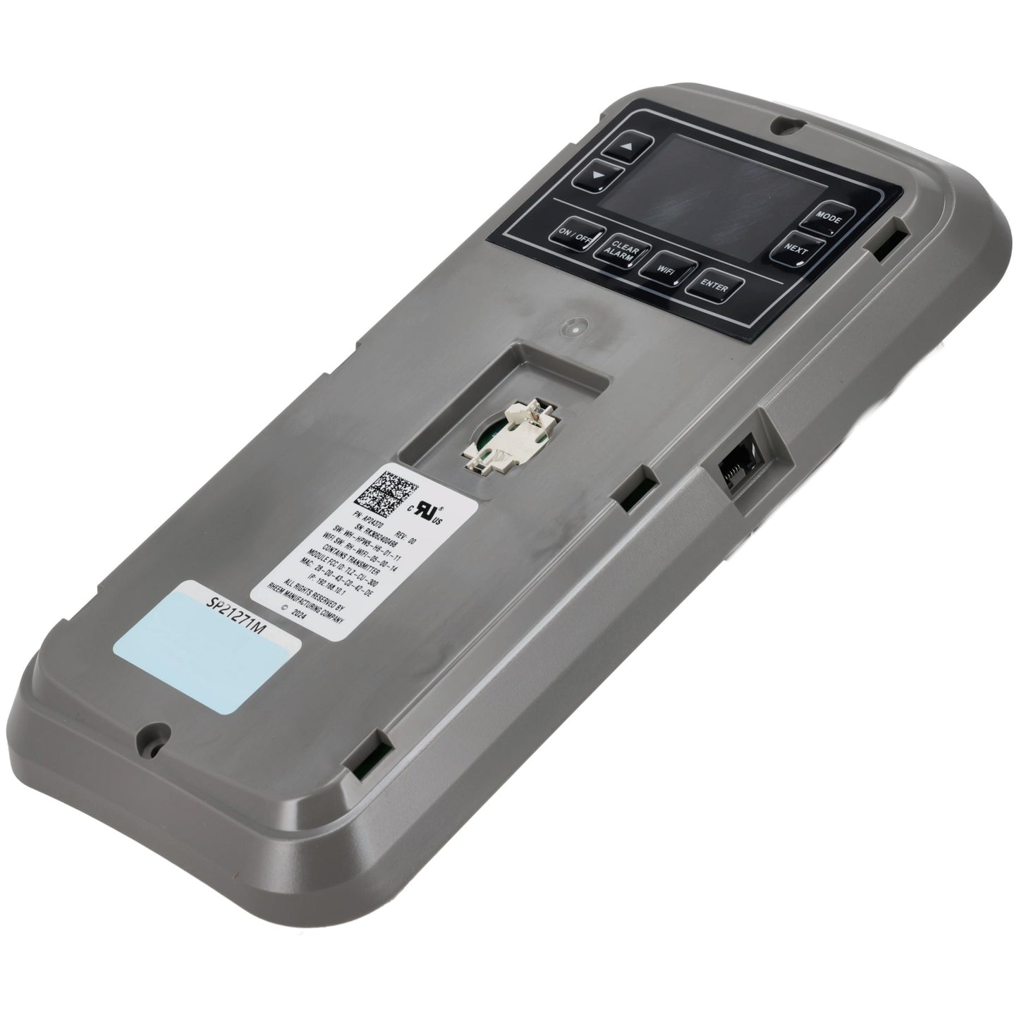Rheem SP21271M Display Control Replacement Kit for Hpwh Gen 5 (80 Gal 120V Shared Circuit Compressor Only)