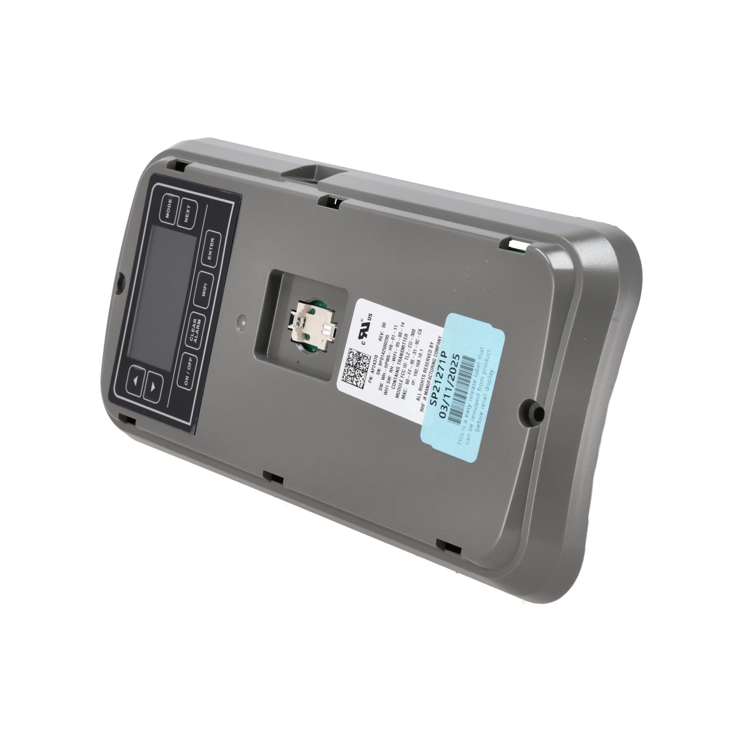 Rheem SP21271P Display Control Replacement Kit for Hpwh Gen 5 (50 Gal 120V Shared Circuit Compressor Only)