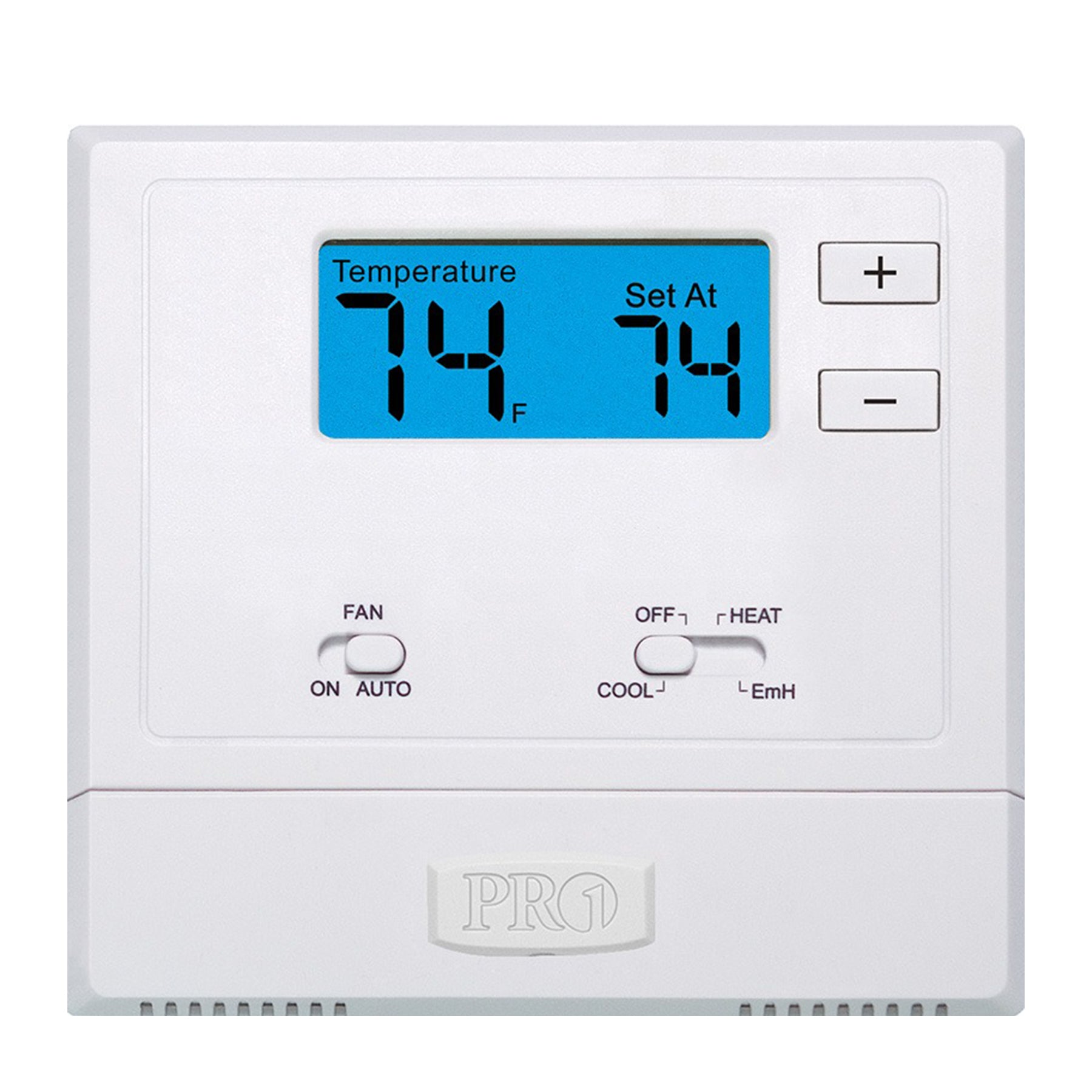 Rheem T621-2-1PK PRO1 T621-2 Non-Programmable Thermostat (Hp: 2H/1C)