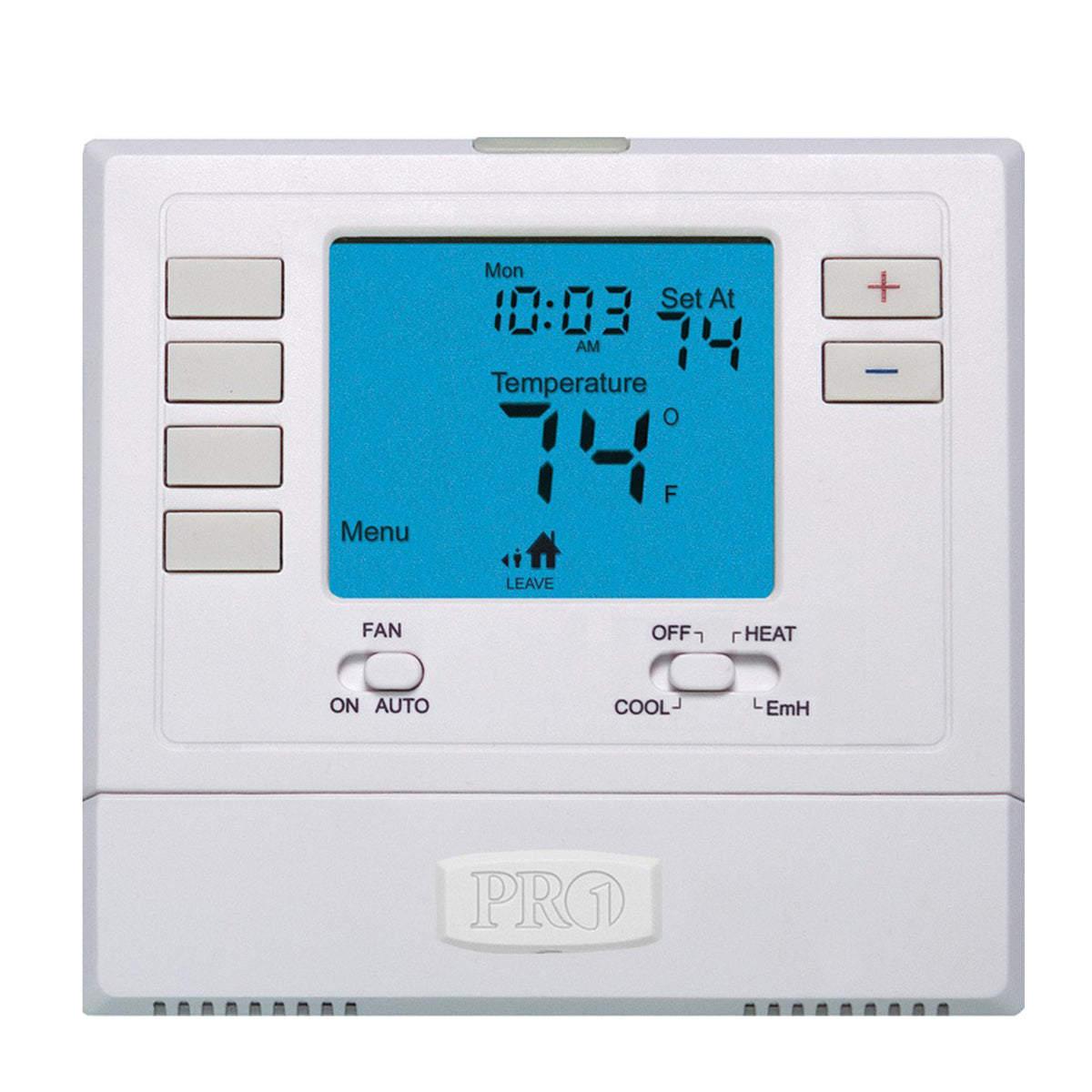 Rheem T725-1PK PRO1 T725 Programmable Thermostat (Hp: 2H/1C)