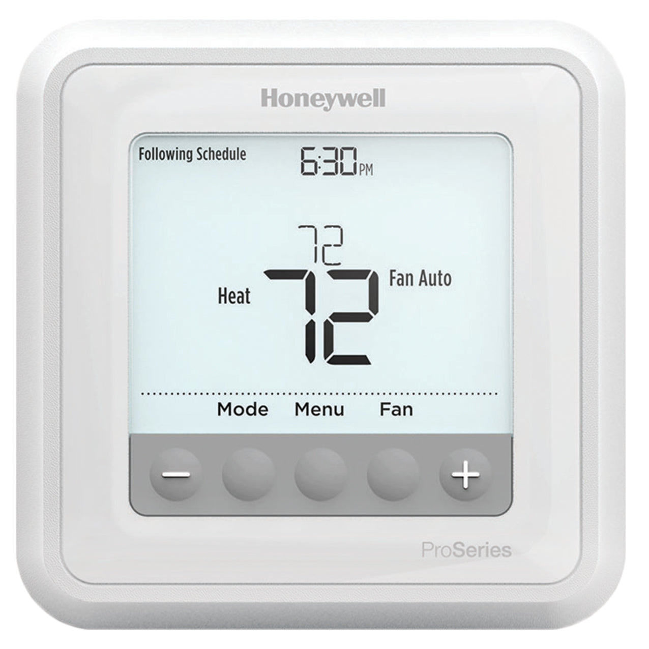 Rheem TH6320U2008 T6 Proprogrammable Thermostat (Ge: 2H/2C, Hp: 3H/2C)