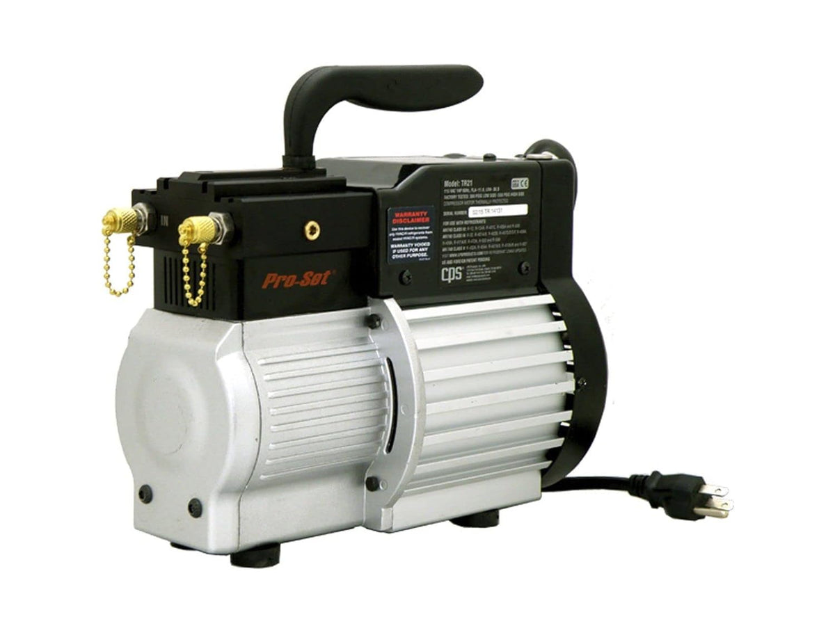 Rheem TRS21 Pro-Set Recovery Machine - Sparkless Series Oil-Less Twin Cylinder