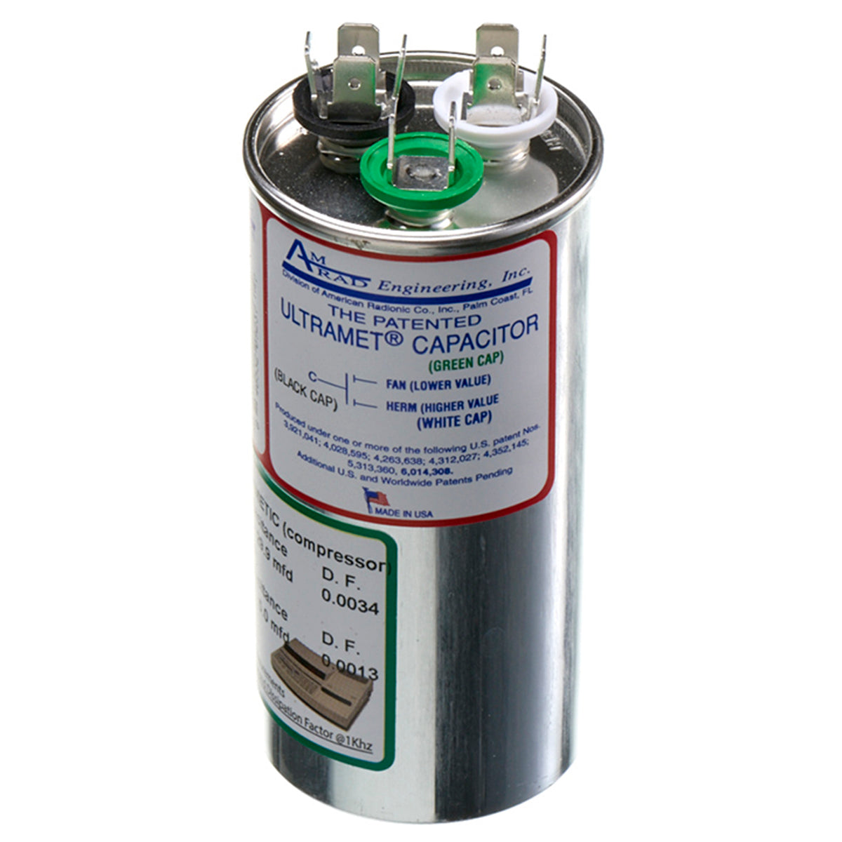 Rheem USA2226 Capacitor (Amrad) - 30/5/440 Dual Round