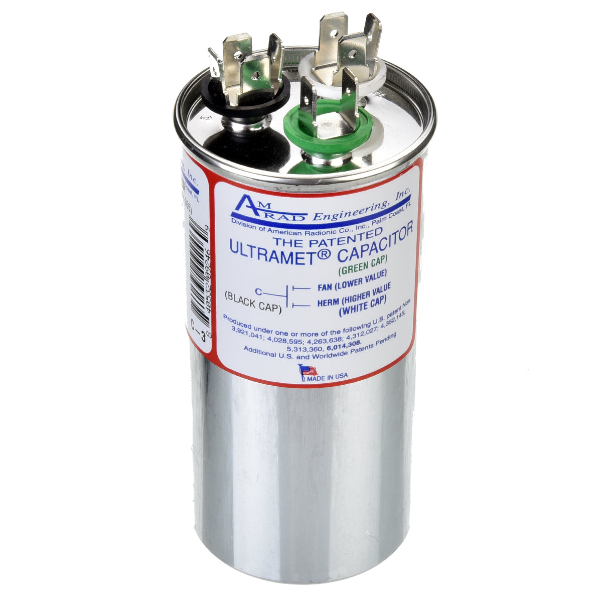 Rheem USA2227BA Capacitor (Amrad) - 30/3/440 Dual Round