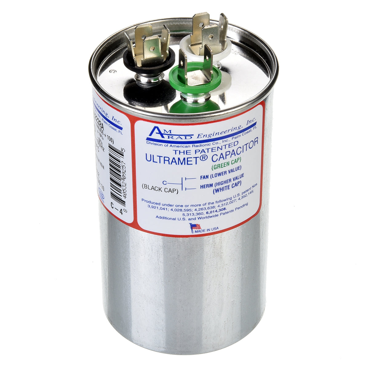 Rheem USA2232A Capacitor (Amrad) - 40/10/440 Dual Round