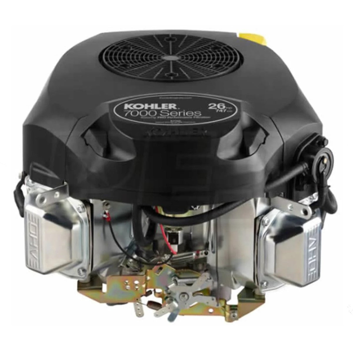 Kohler PA-KT740-3048 25 HP 7000 Series Engine, Vertical 1" x 3-5/32" Shaft, Overhead Valve Electric Start, 15 Amp Alt, Fuel Pump