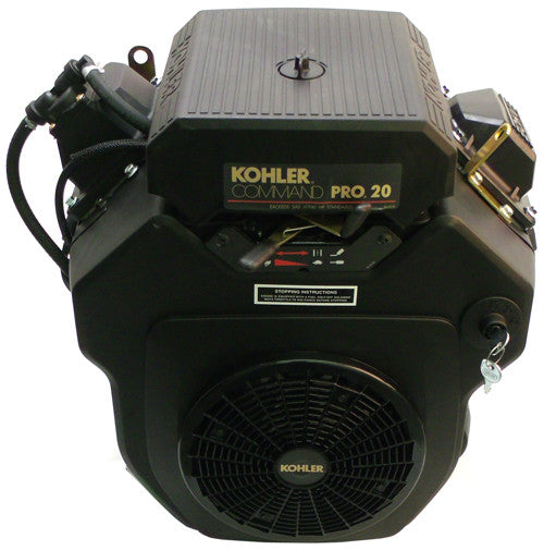 Kohler PA-CH640-3225 20.5 HP Command Pro Series Engine, Horizontal 1-1/8x4 Shaft, Electric Start, Key Switch, 20 Amp Alternator