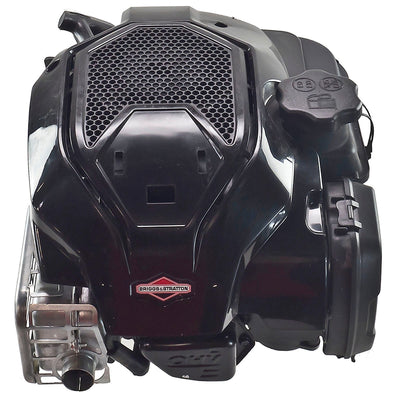 Briggs & Stratton 104M02-0254-F1 163cc 725EXI Series, Vertical 25mm x 3-5/32" Shaft, 7/16-20 Tapped, Ready Start, Mow-N-Stow, Safety Blade Brake