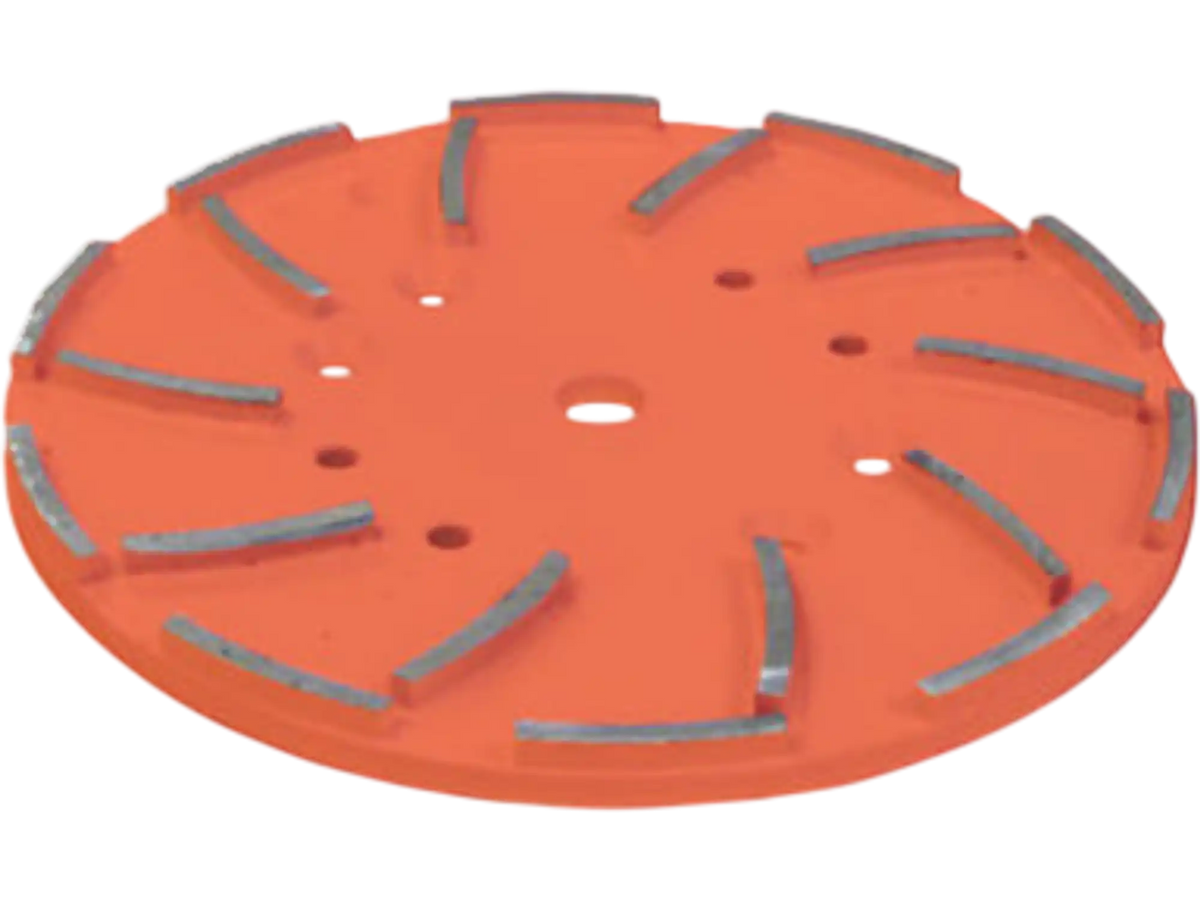 EDCO 19162 Grinding Disc 10" 20 Segment Orange New