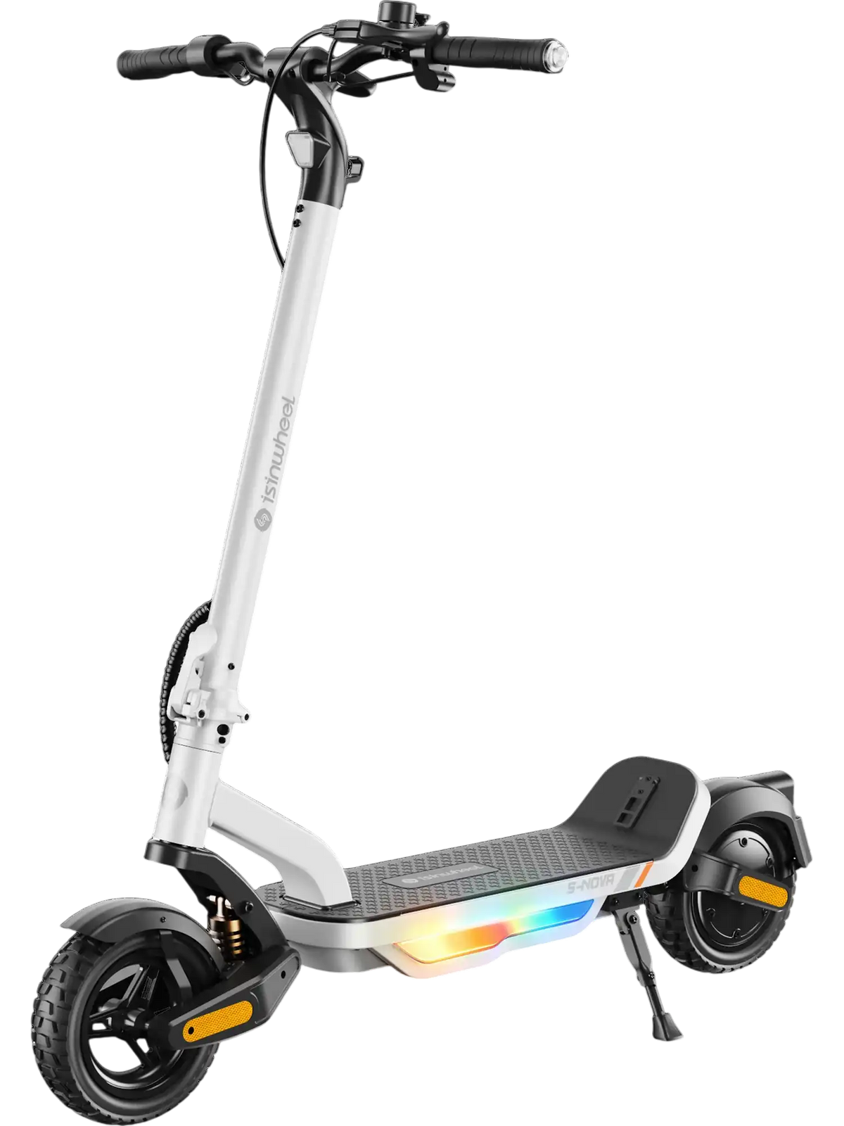 isinwheel S-NOVA-WHITE S Nova Electric Scooter 19 Mile Range 20 MPH 600W New
