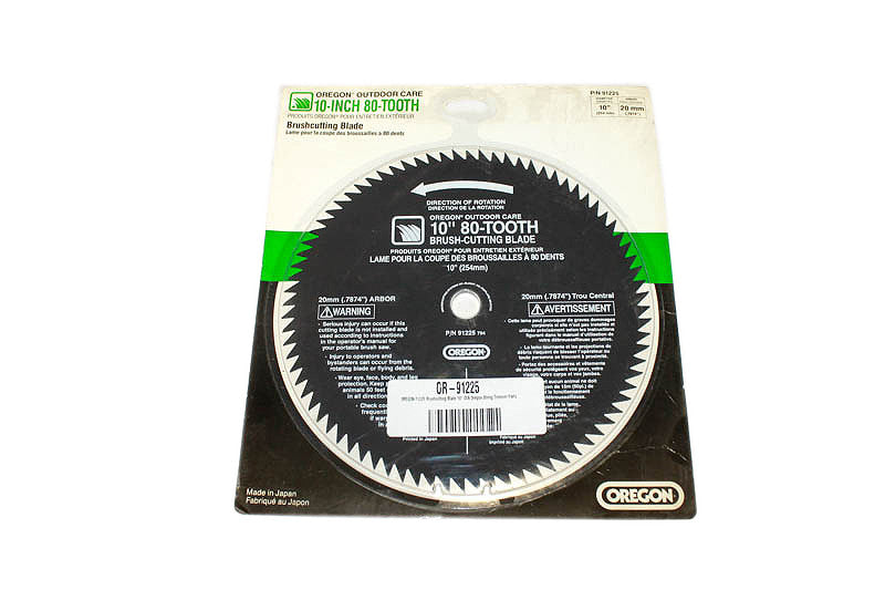 Oregon 91225 Brushcutting Blade 10" Dia Handheld Equipment Parts