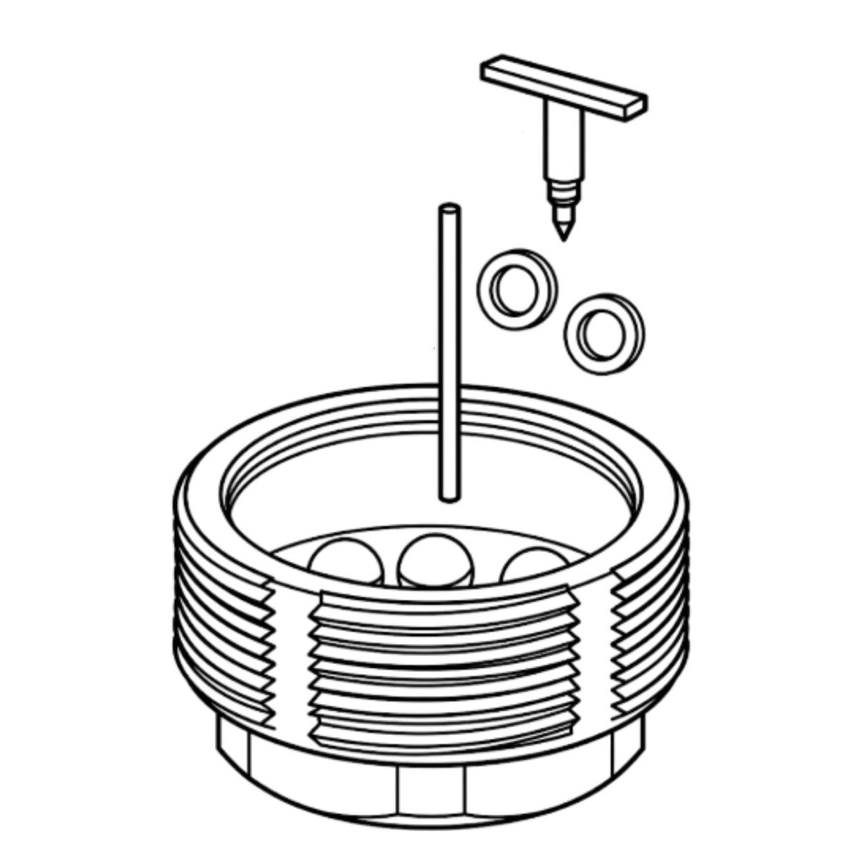Tuff Torq 187Q0826100 Pump Case Assembly Kit