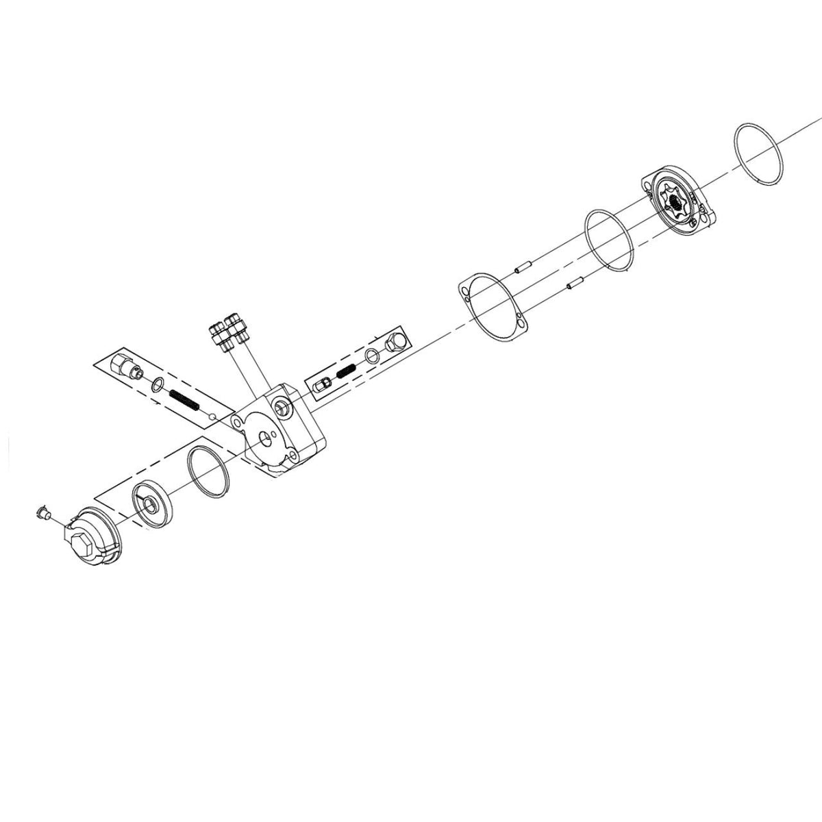 Hydro-Gear 2510075 Charger Pump Kit