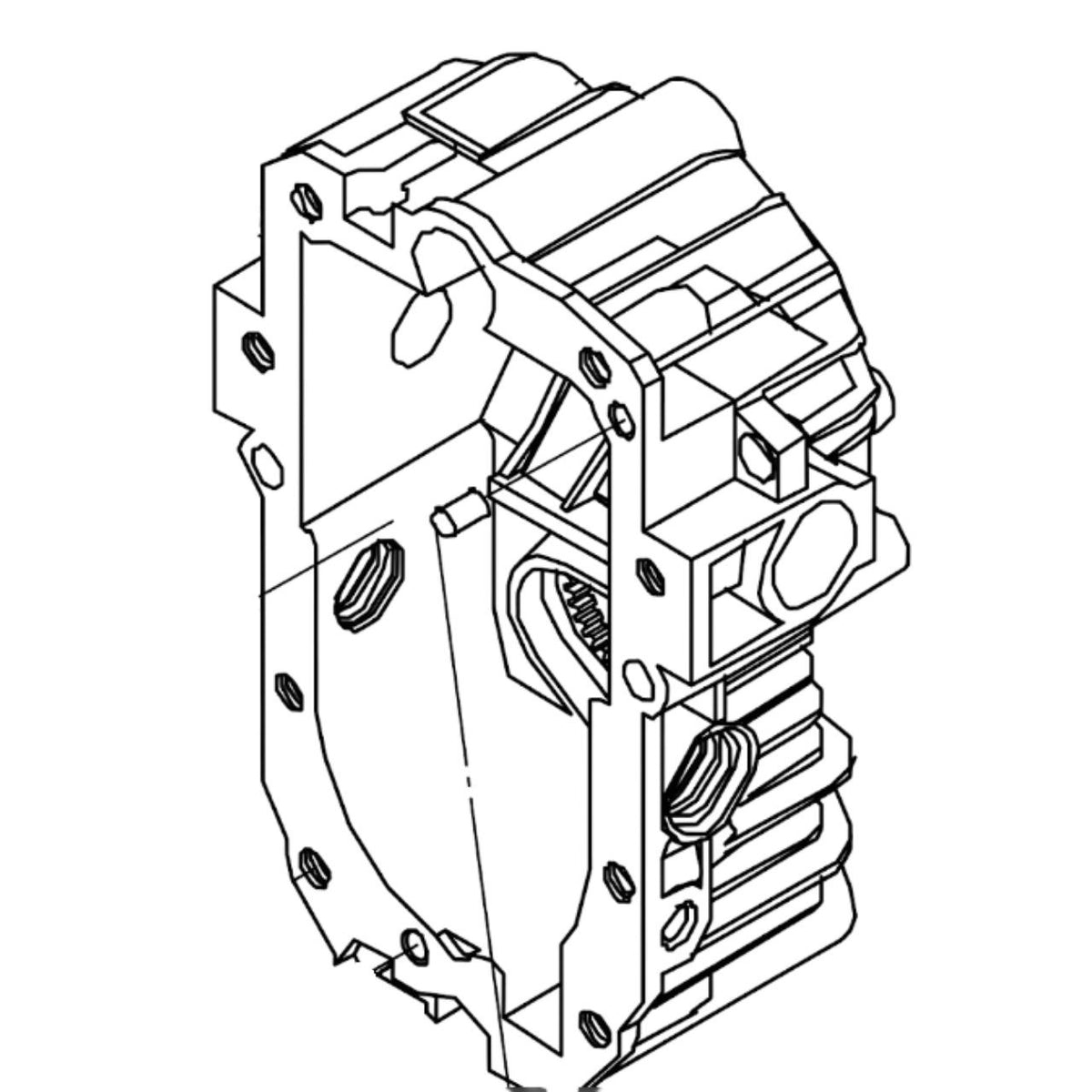 Hydro-Gear 2513021 Bdu10 Housing Kit