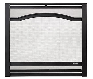 Heat & Glo ARC-32-BK Arcadia Black Front