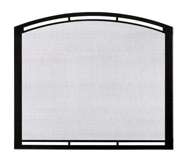 Heat & Glo FS-50AIFT-BK Arched Firescreen Black Front