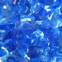 Heat & Glo MEDIA-COBALT-72 Crushed Cobalt Blue Glass