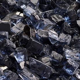 Heat & Glo MEDIA-GTX6 Crushed Graphite Glass