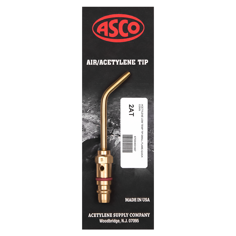 ASCO 2A-T Low Temp Acetylene "Quick Connect" Tip - Fine Flame
