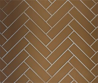 Heat & Glo WDR3836-H-BR Masonry Brown Herringbone Refractory Panels