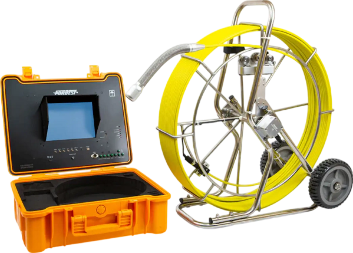 Forbest FB-PIC3288TA-200 3288TA Long Range Sewer Camera 200ft Self-Leveling Built-in Sonde Transmitter New