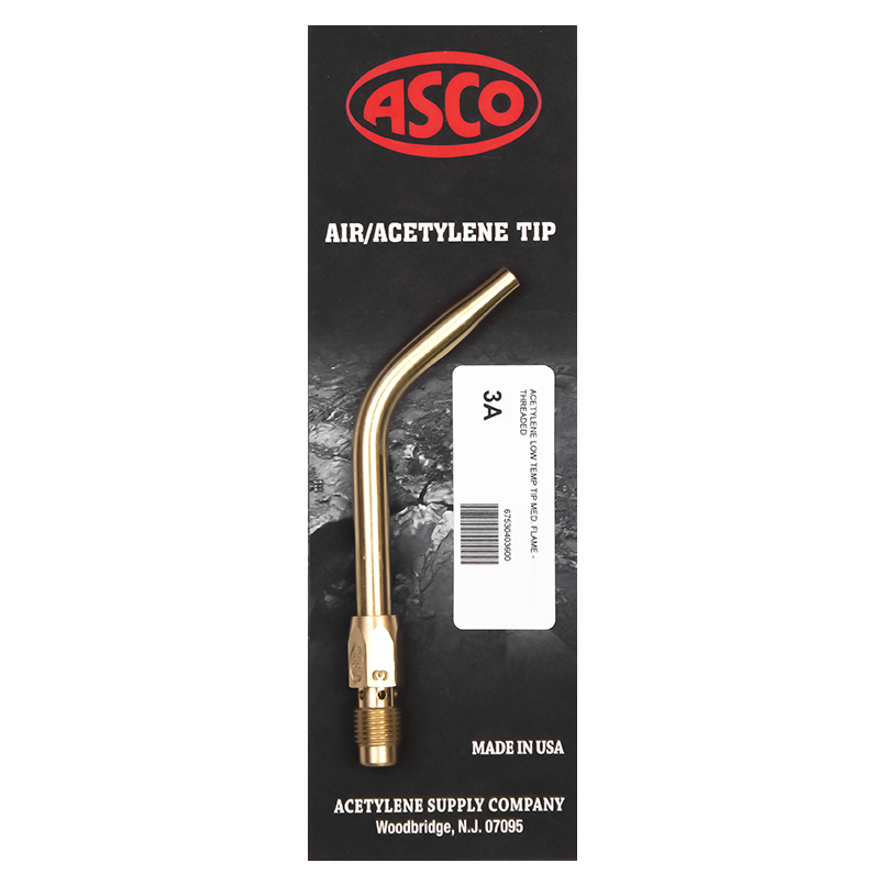 ASCO 3A Low Temp Acetylene Tip - Light Flame