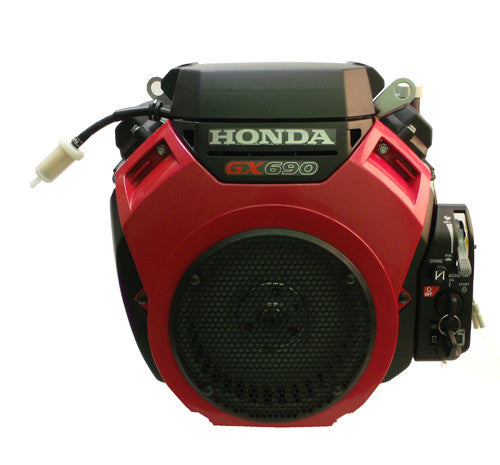 Honda GX690RHTAF 22.1 Net Power Engine, Horizontal 1-1/8" x 4" Shaft, Fuel Pump, Oil Filter, Oil Cooler, Throttle Panel, Key Switch, Oil Pressure S...