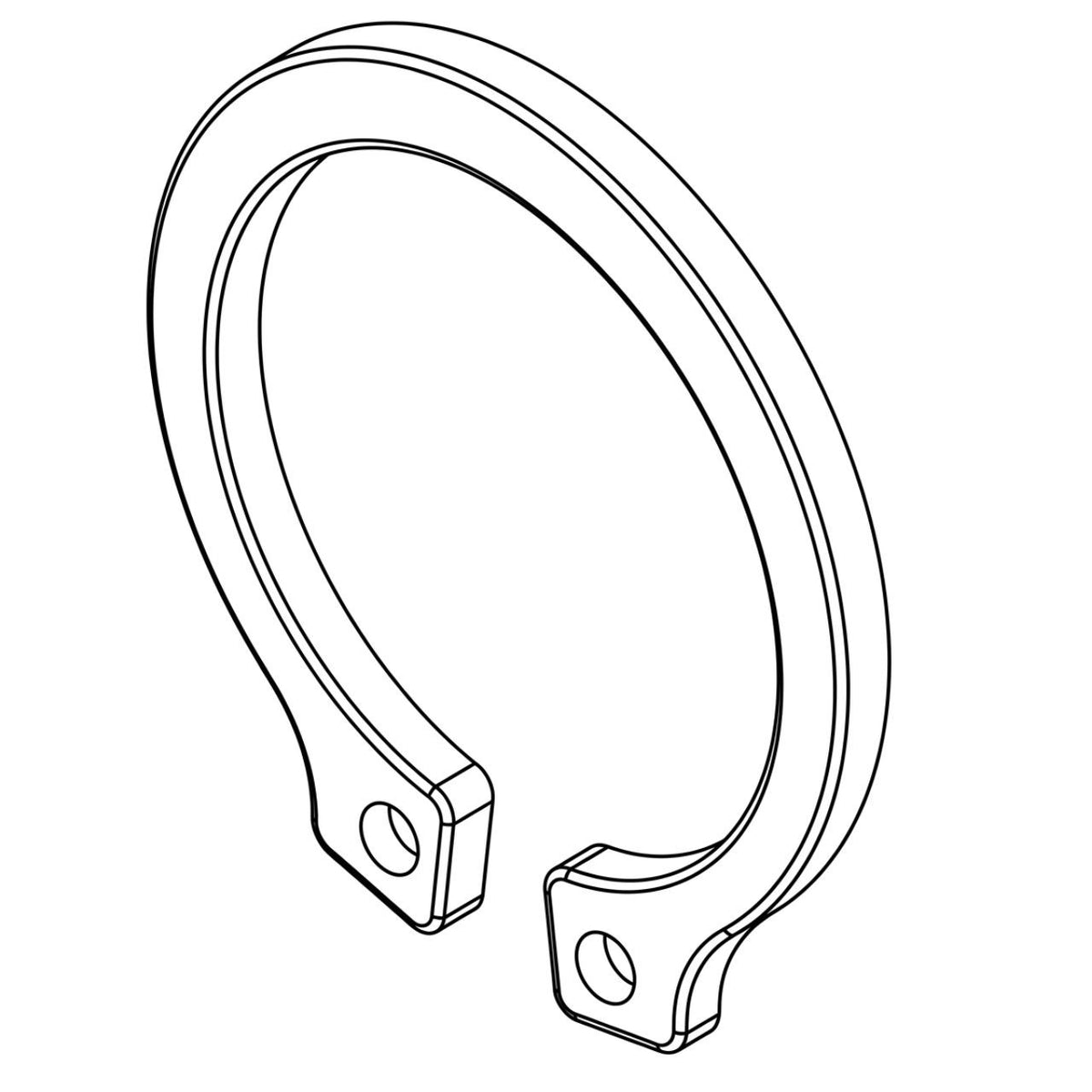 Hydro-Gear 44354 Ring Retaining 50 External