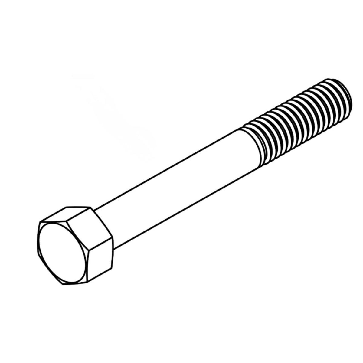 Hydro-Gear 44878 Screw 5/1624 X 2.25 Hexagonal Head Lockin