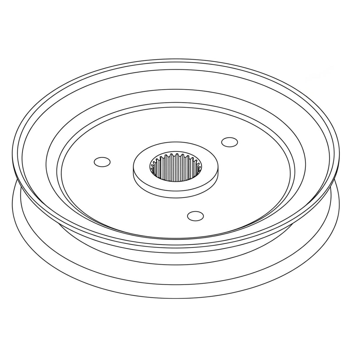 Hydro-Gear 51721 Pulley 4.5 Inch