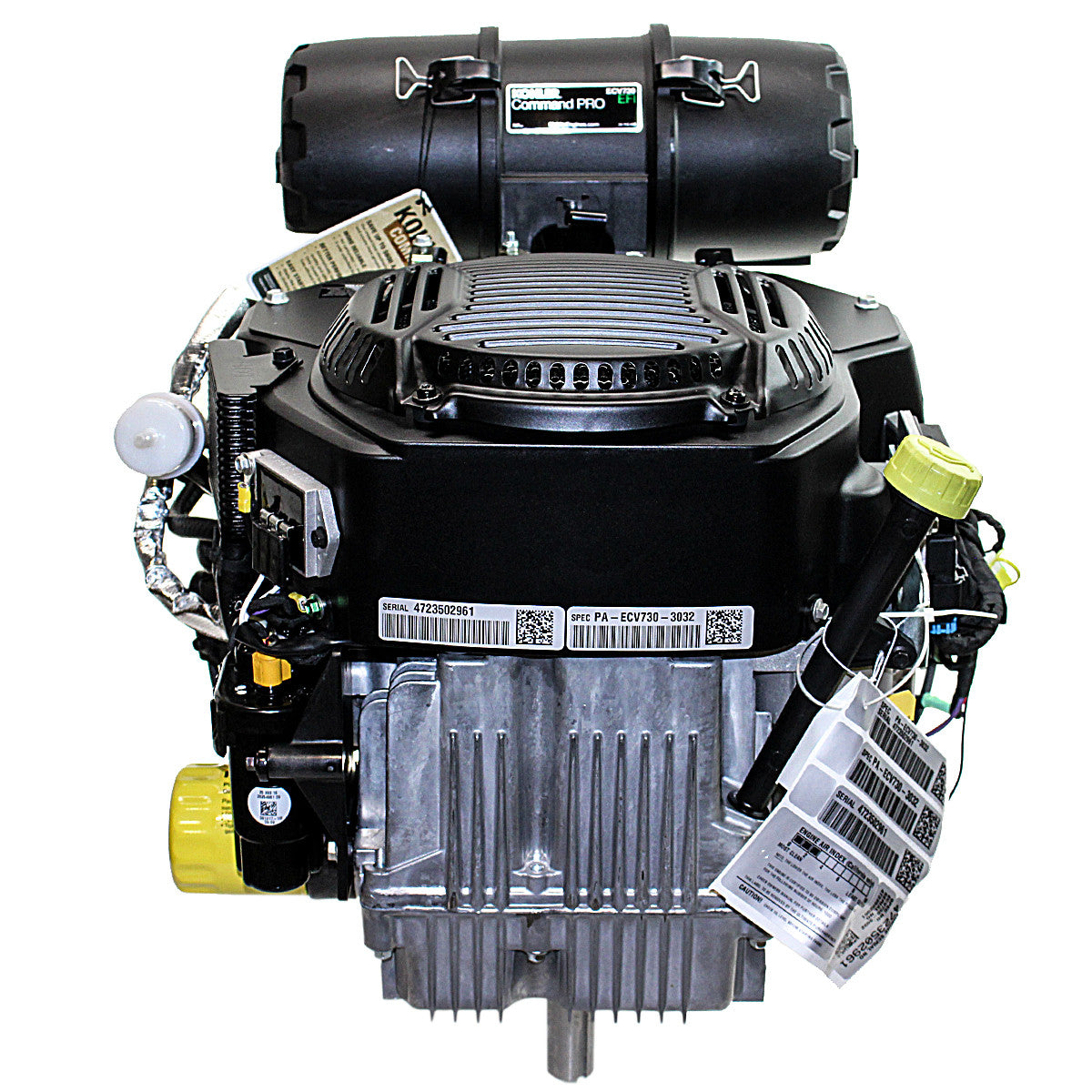 Kohler PA-ECV730-3032 25 HP Command Twin, EFI-Closed Loop, Vertical 1-1/8"x4-3/8", Fuel Pump, for John Deere, Engine