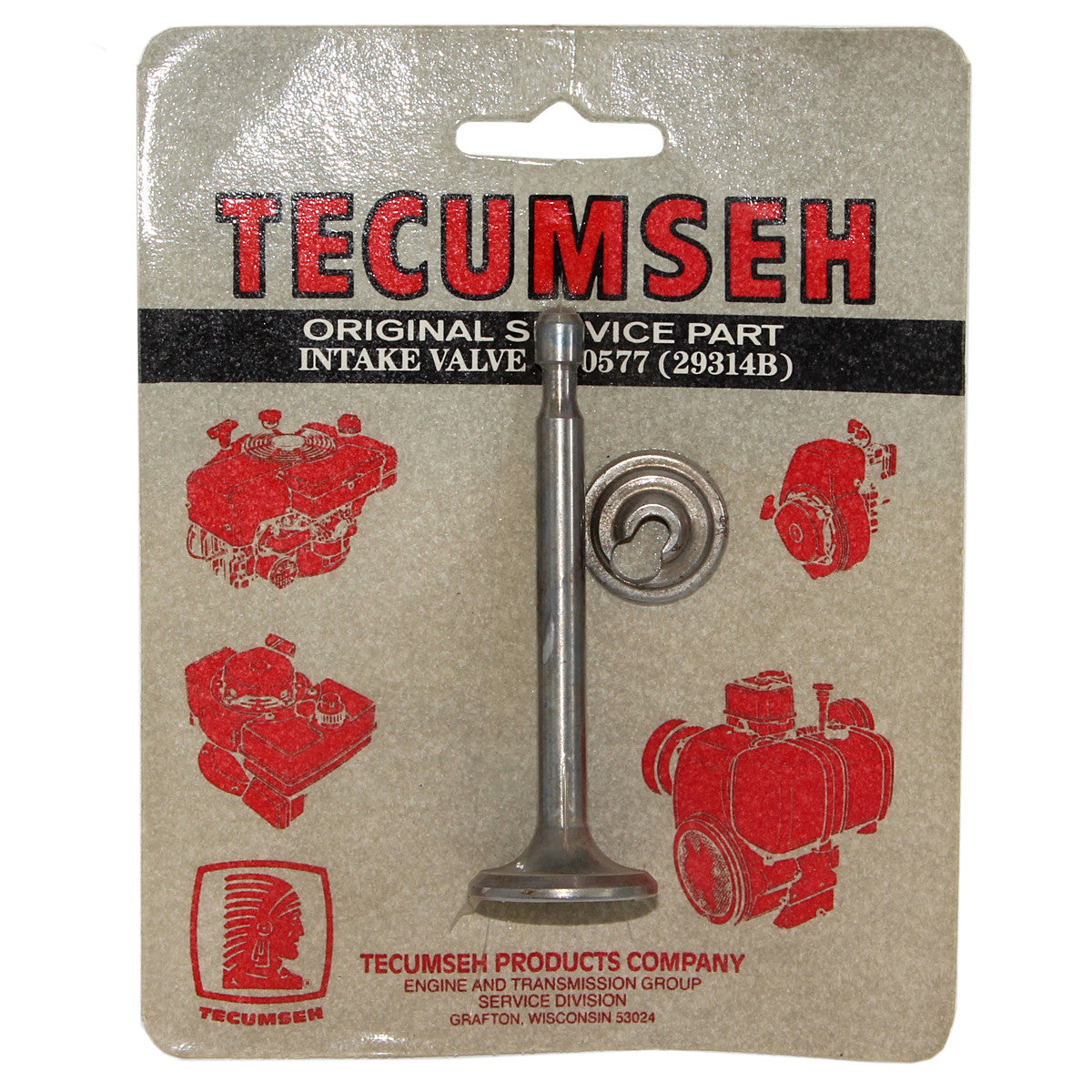 Tecumseh 730576 Exhaust Valve Engine Parts