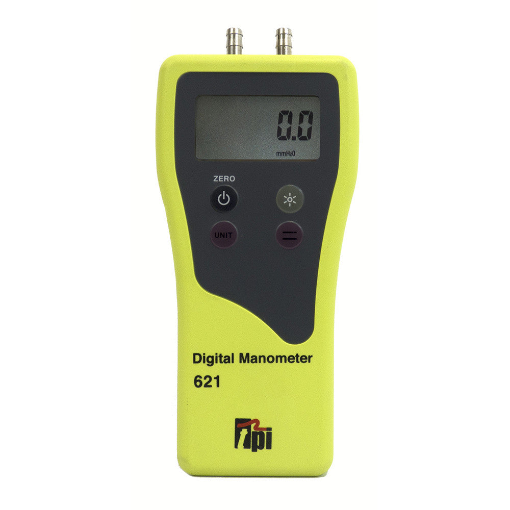 TPI 621C3 Dual Input Differential Manometer Kit