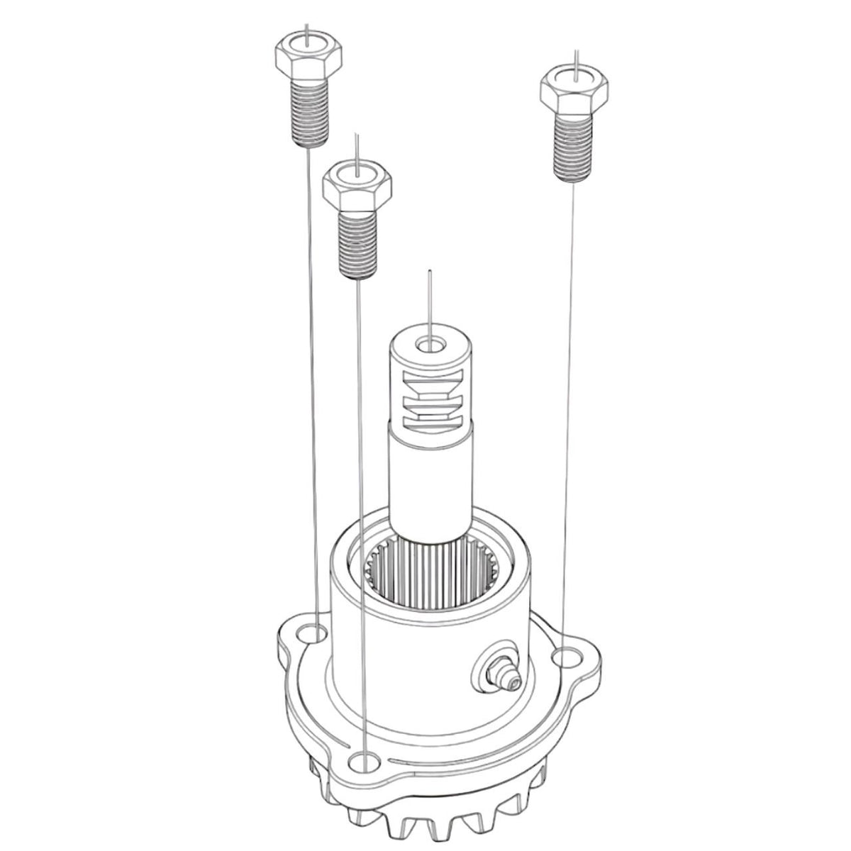 Hydro-Gear 62579 Input Pinion Hs Kit