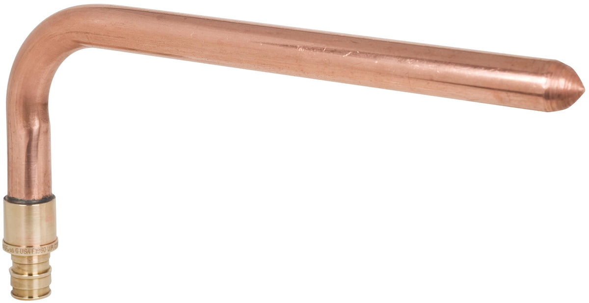 630WG348 Stub Out Elbow, 3/4"CTS Copper 630 Series Lead-Free Standard 90°