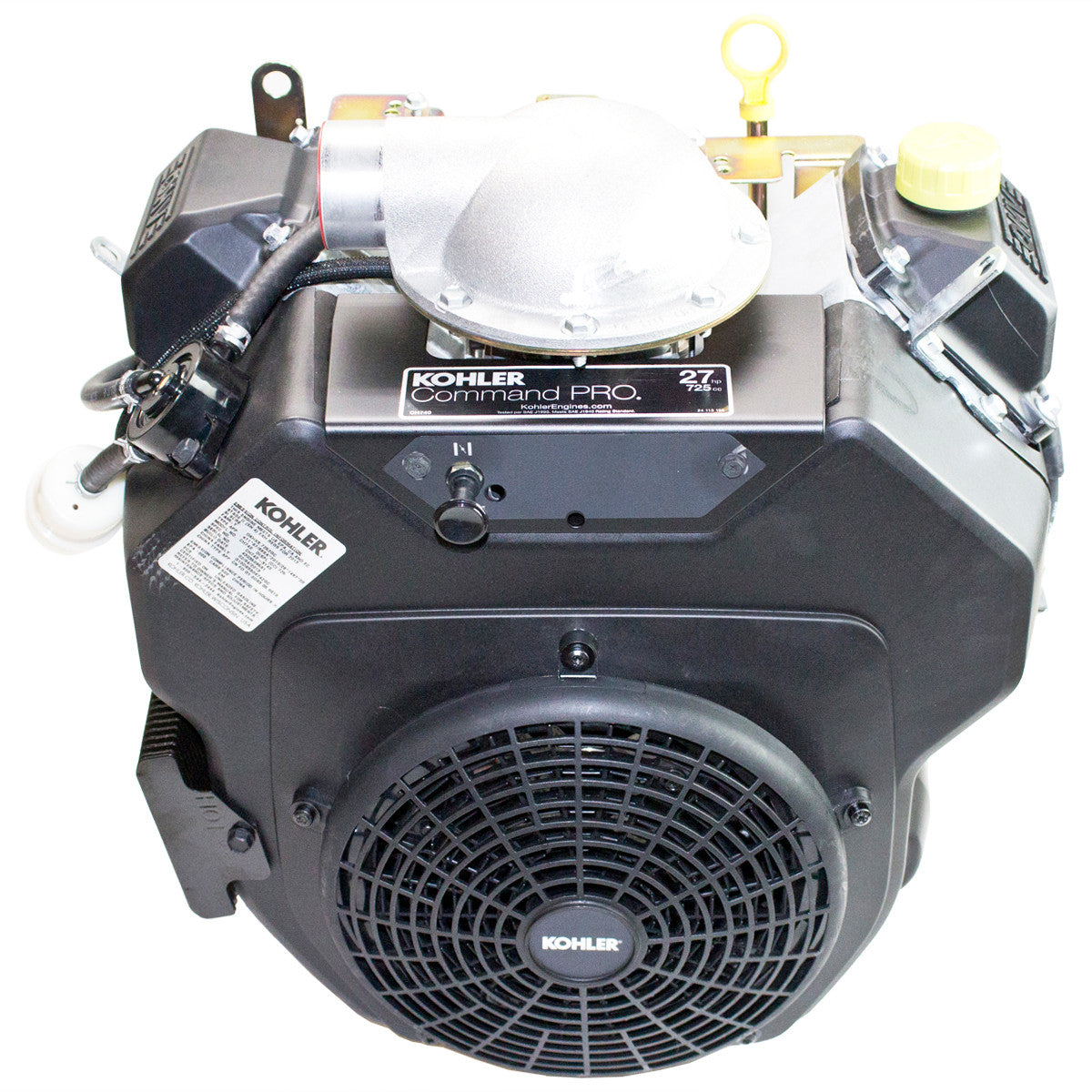 Kohler PA-CH740-3140 25 HP Command, Horizontal 11 Tooth Spline Shaft, Overhead Valve Es, Oil Filter & Cooler Engine
