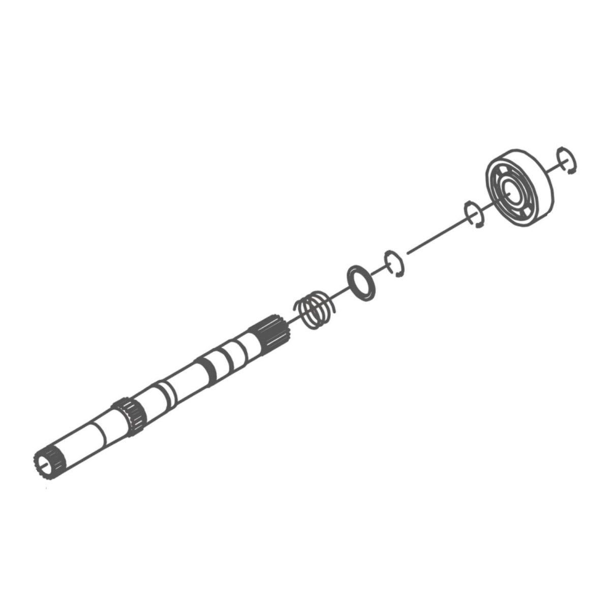 Hydro-Gear 70647 Pump Shaft Kit