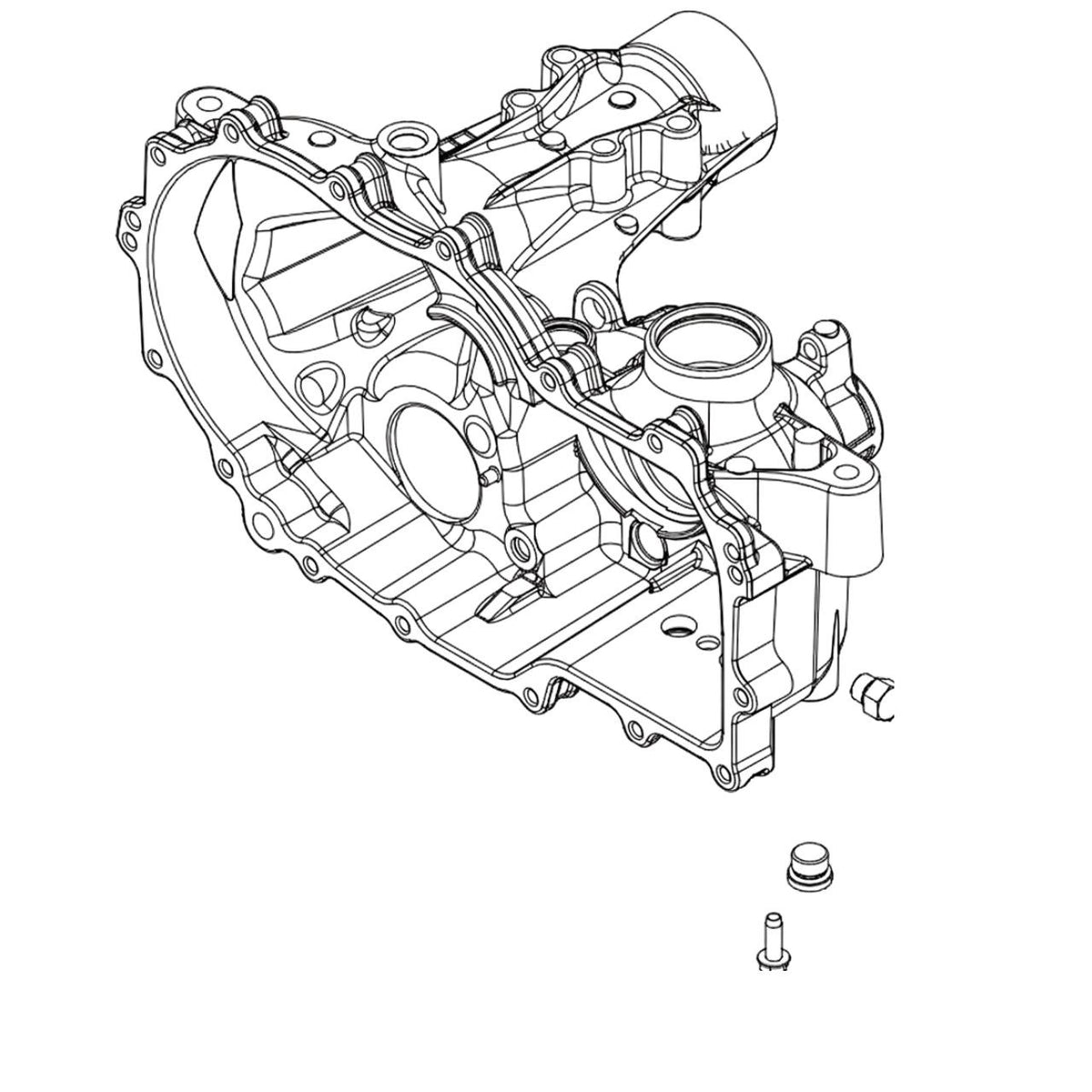 Hydro-Gear 71985 Main Housing Left Hand Charge Kit