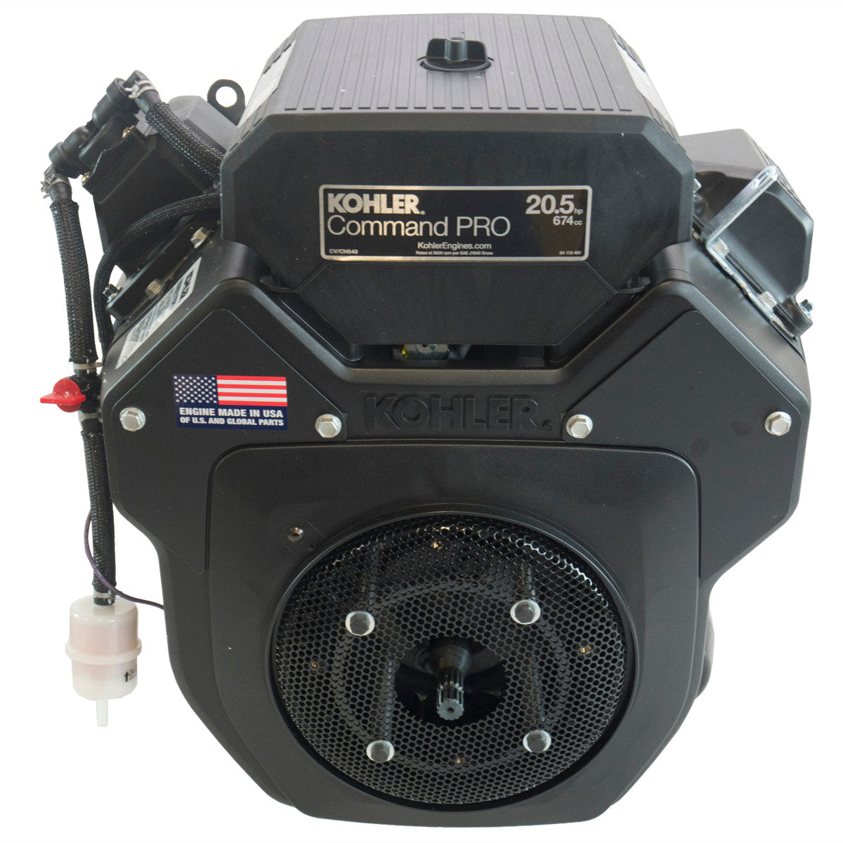 Kubota ZG20 Replacement Engine — Kohler CH640-3136 20.5 HP Command PRO Horizontal Engine