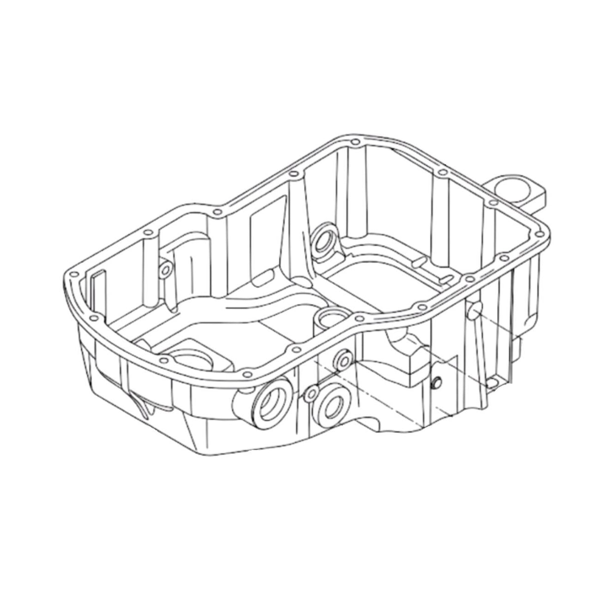 Hydro-Gear 72991 Housing Lower NonCharged Kit