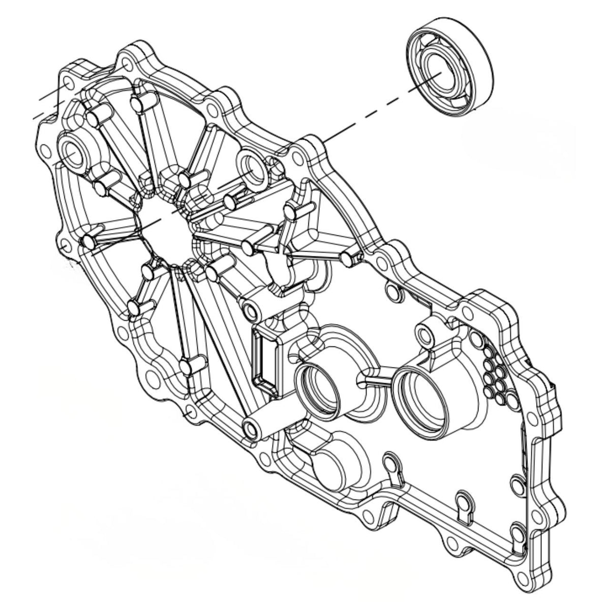 Hydro-Gear 73094 Side Cover Left Hand Control Kit